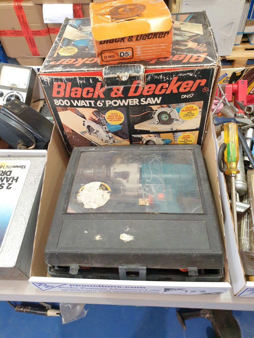 Black & Decker DN57 6" circular saw, 800W (boxed),...