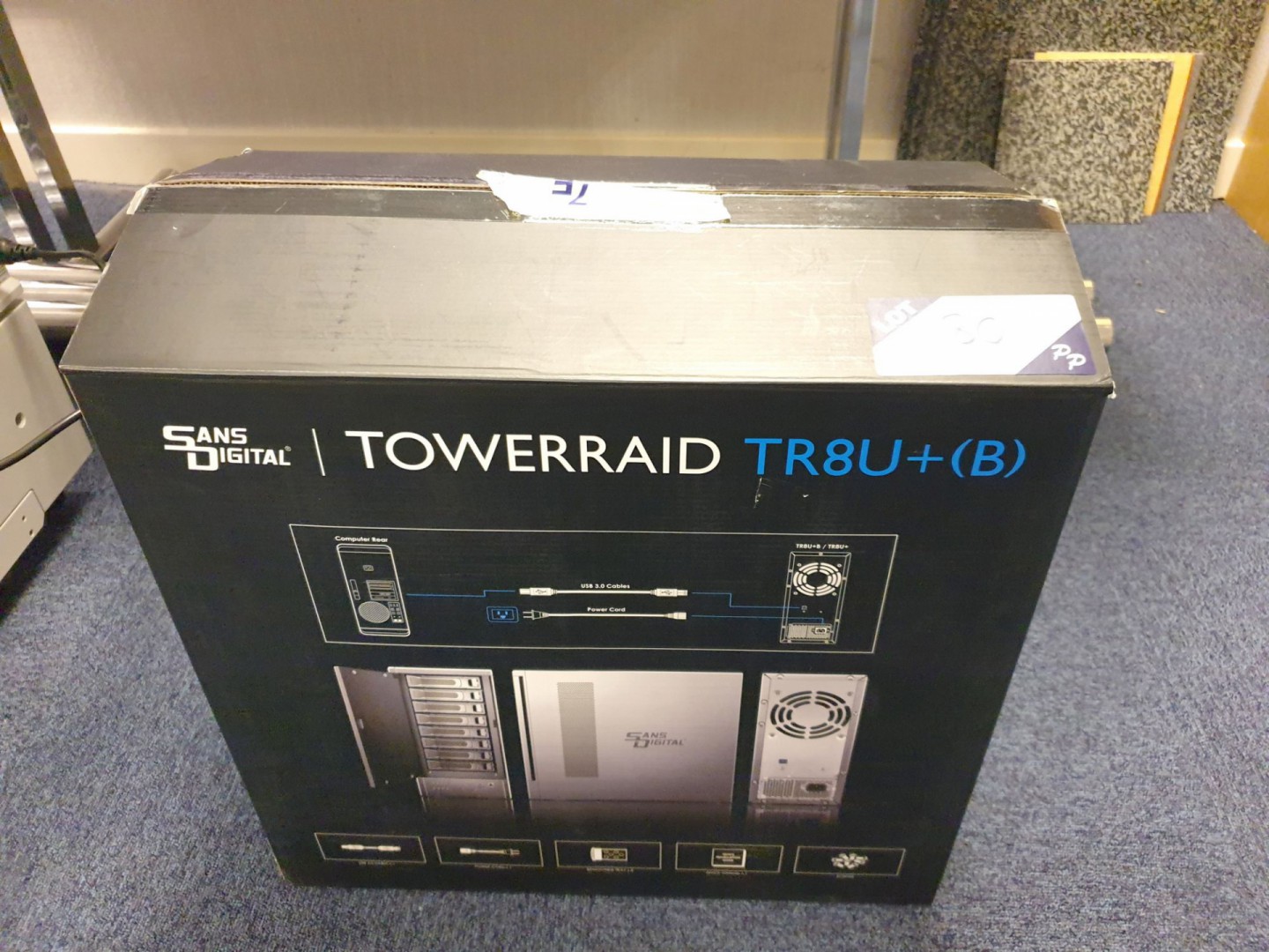 Sans Digital TR8U+(B) tower raid (boxed & unused)