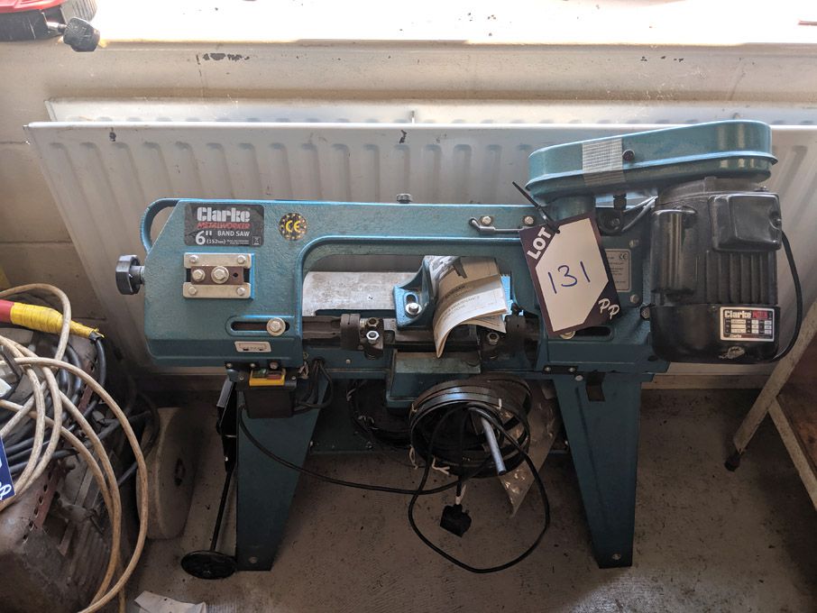 Clarke Metalworker CBSH5MD 6" bandsaw, 240v (2017)