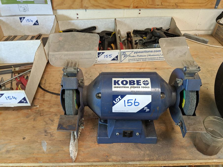 Kobe CRB150 D/E bench grinder, 240v
