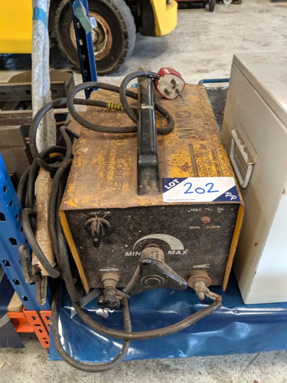 MMO 140 stick welder, 3.2kW, 240v