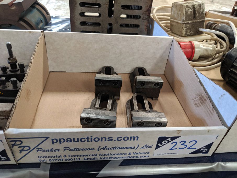 4x machine fixture clamps