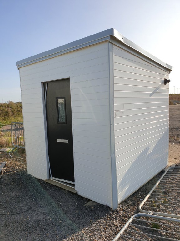 UPVC shed, 6x8ft with Worcester boiler