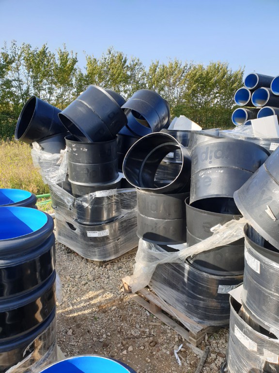 28 approx. 500mm double socket couplers