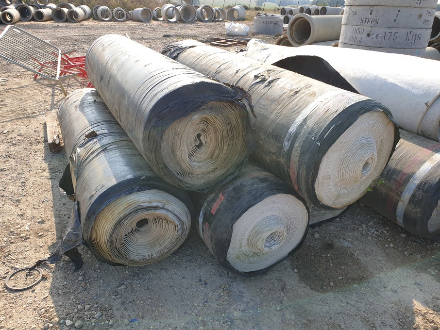 5 rolls ABG type 10 Fildrain, 2.2x50m rolls