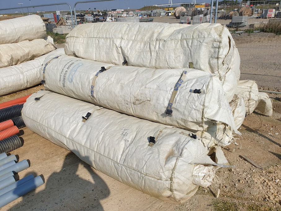 10x Fall Pac safety cushions, 2500x650mm