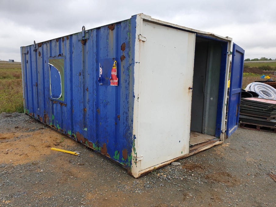 20x9ft steel shipping container