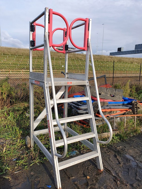 SafeSmart podium steps, 225kg SWL, 1250x800x2400mm...