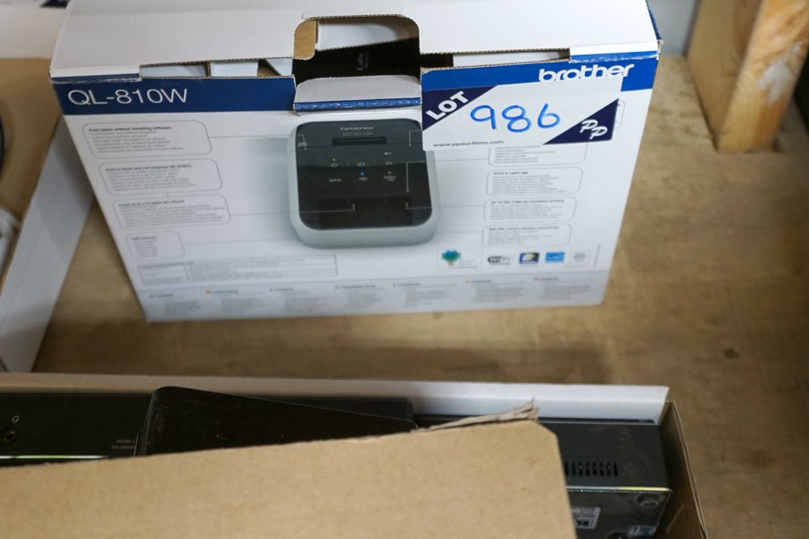 Brother QL-810W professional wireless network labe...