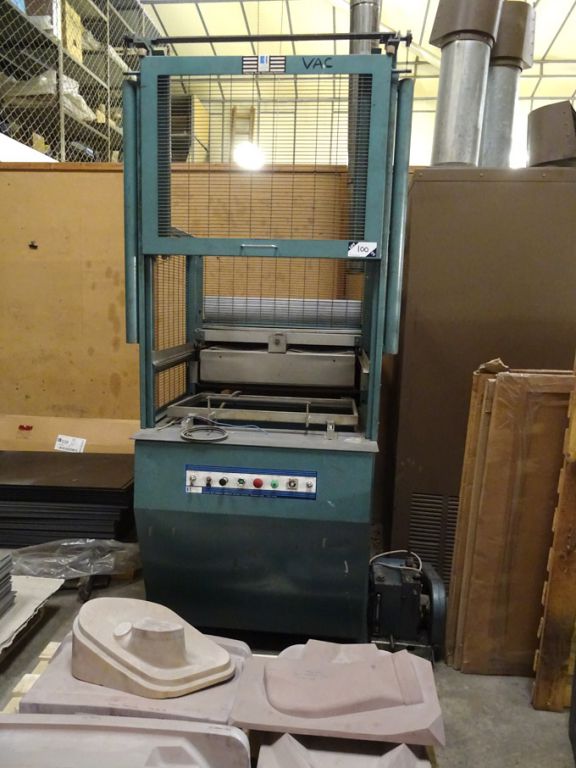 Ridat semi automatic vacuum former, 520x770mm capa...