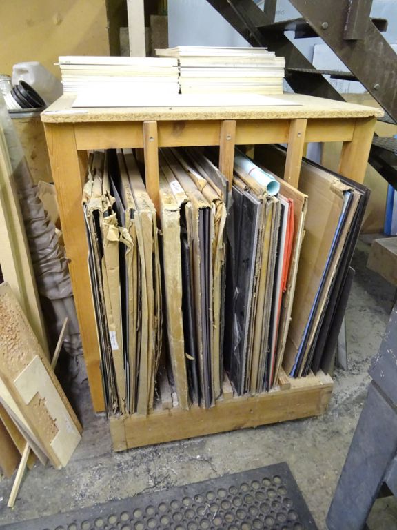 Qty various sheets inc: styrene, polycarb, 1370x66...