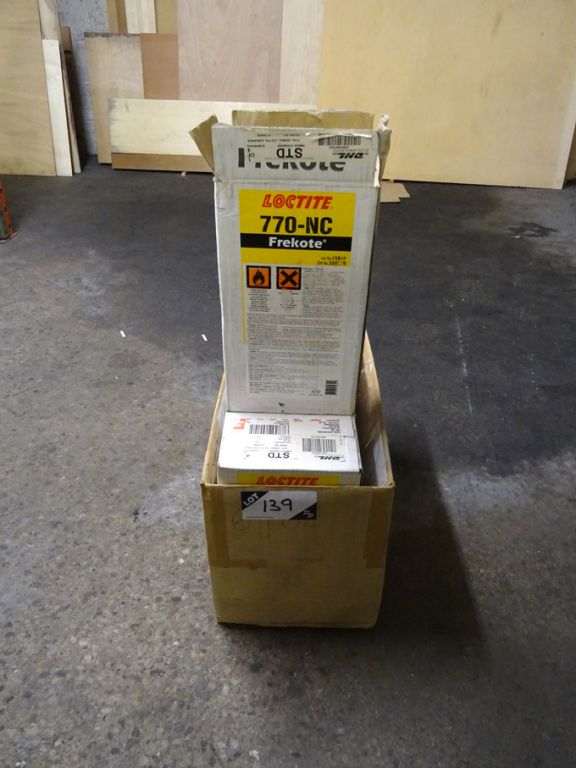 5x 5ltr Loctite 770-NC Frekote (boxed & unused)