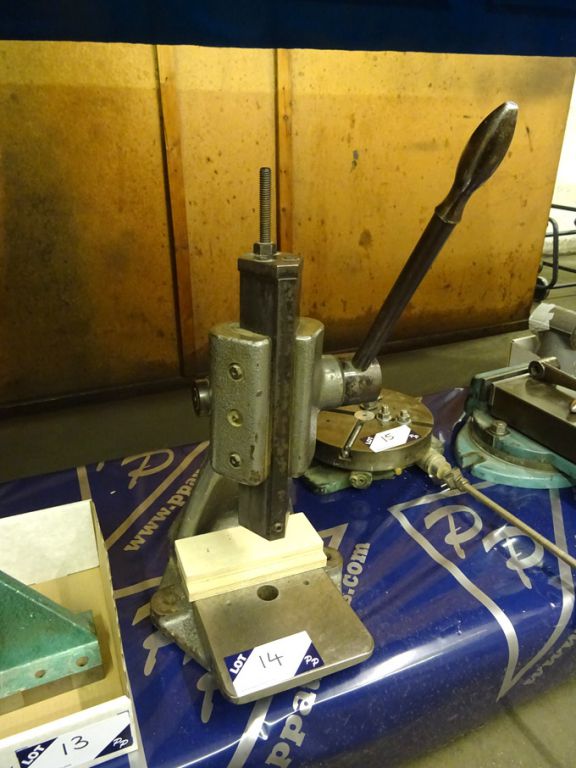 BTC No3 Precision Dovetail manual lever bench pres...