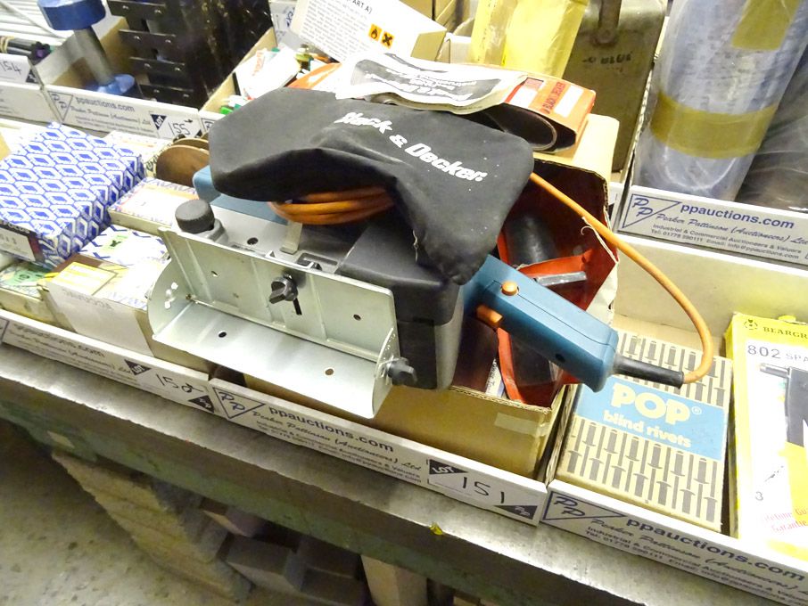 AMEND: Black & Decker DN58 / D6 belt sander, 240v,...