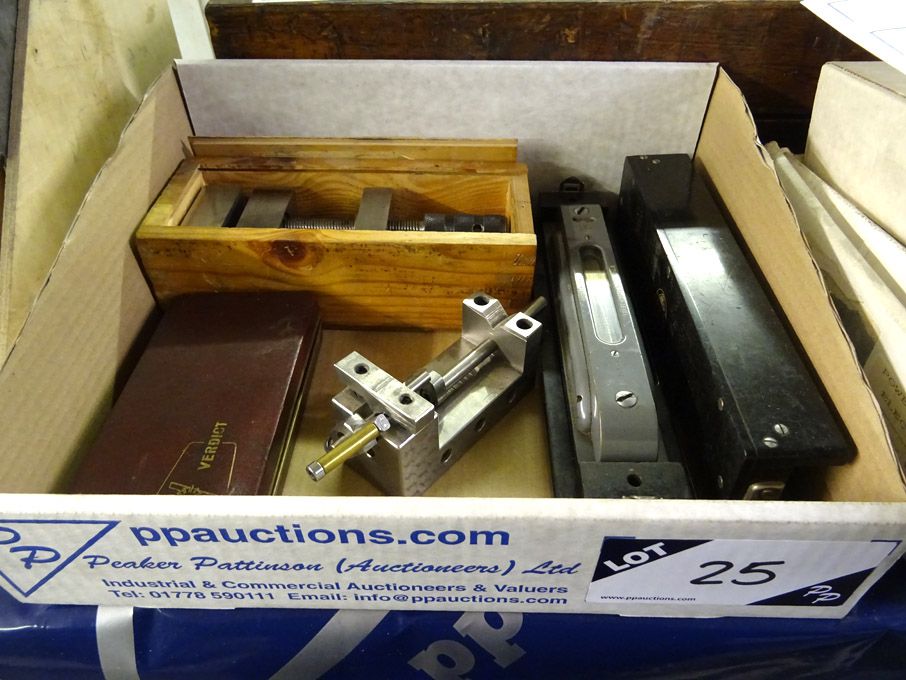 Qty various inspection instruments inc: Watts 8" p...