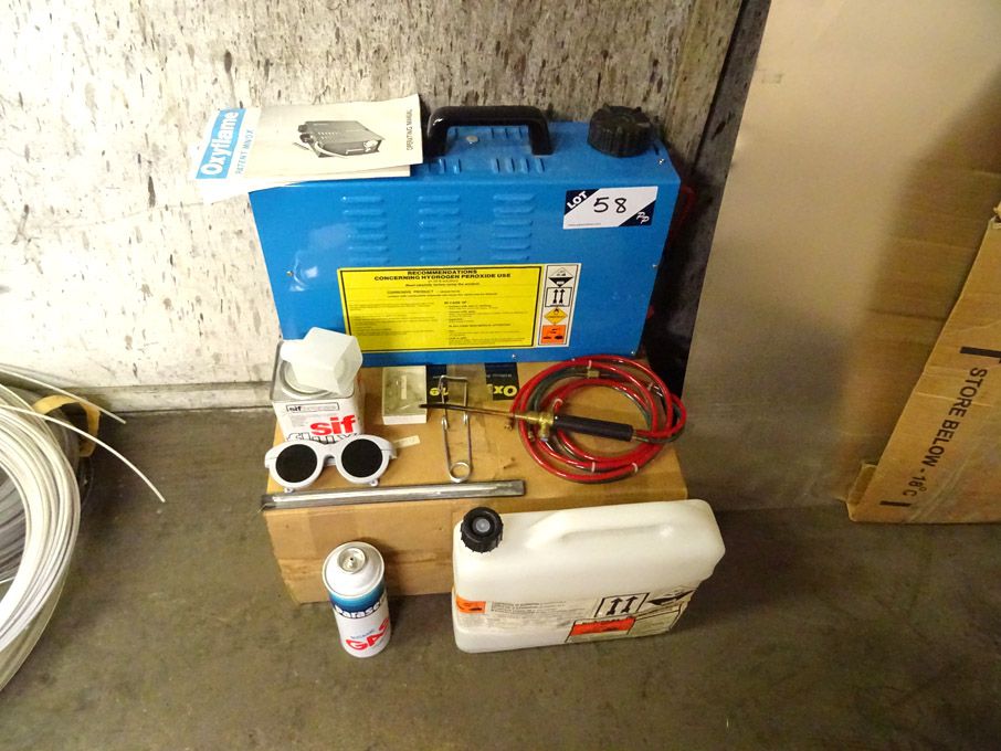 OxyFlame acrylic brazing, flame polishing welder (...