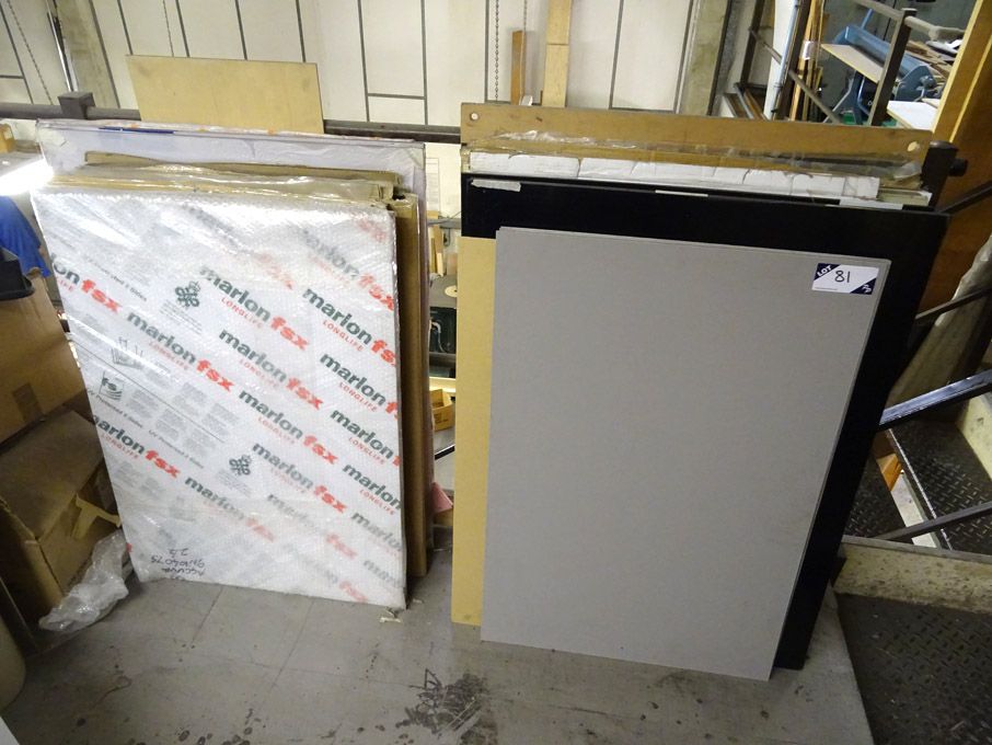 Qty various polycarb, ABS / PMMA sheets, 3mm to 5m...