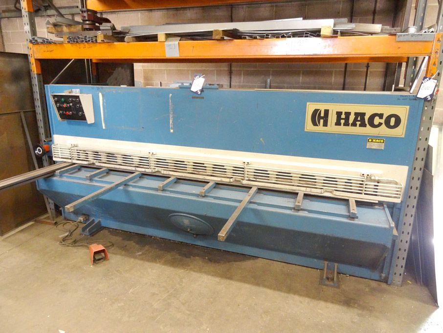 Haco TS3006 guillotine, 3050mm x 6mm capacity, dig...