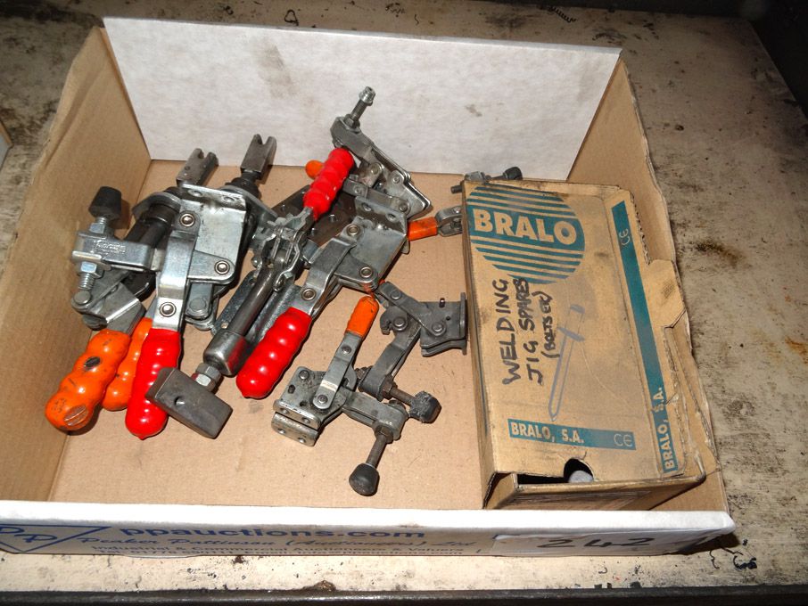AMEND: Qty various clamps
