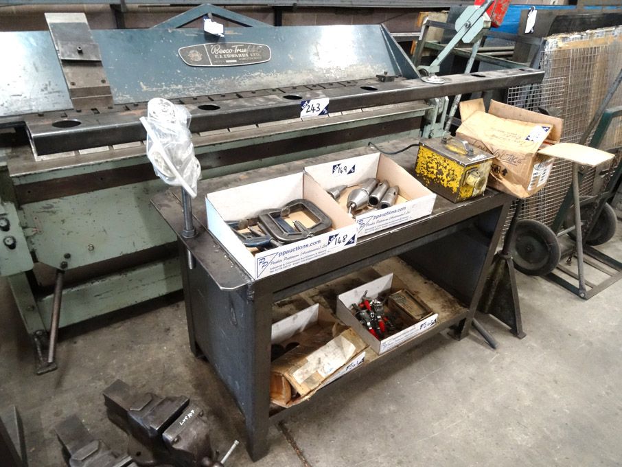 AMEND: 1200x600mm metal transfer table