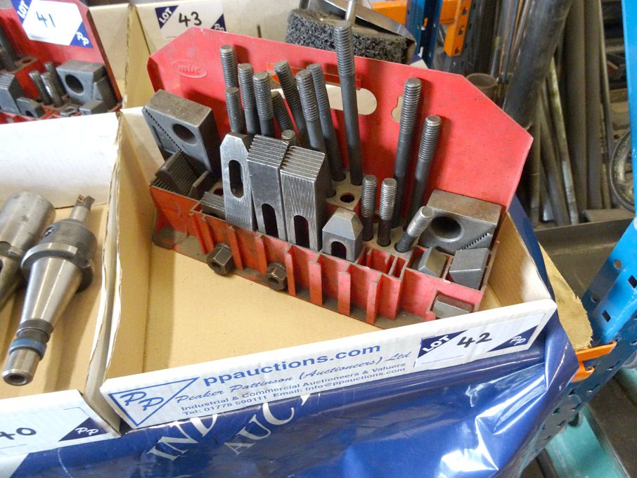 Machine clamping set