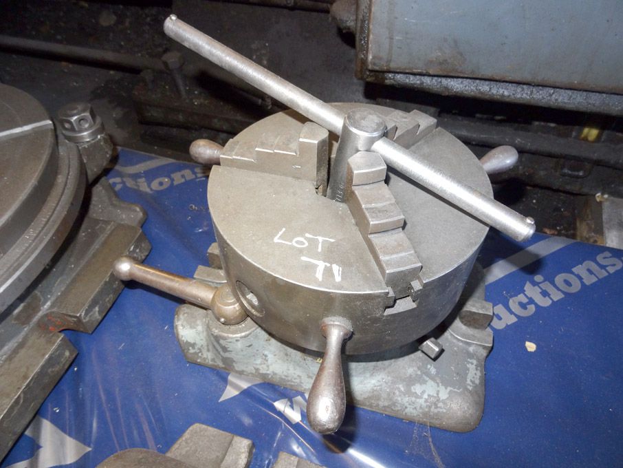 180mm dia rotary 3 jaw chuck