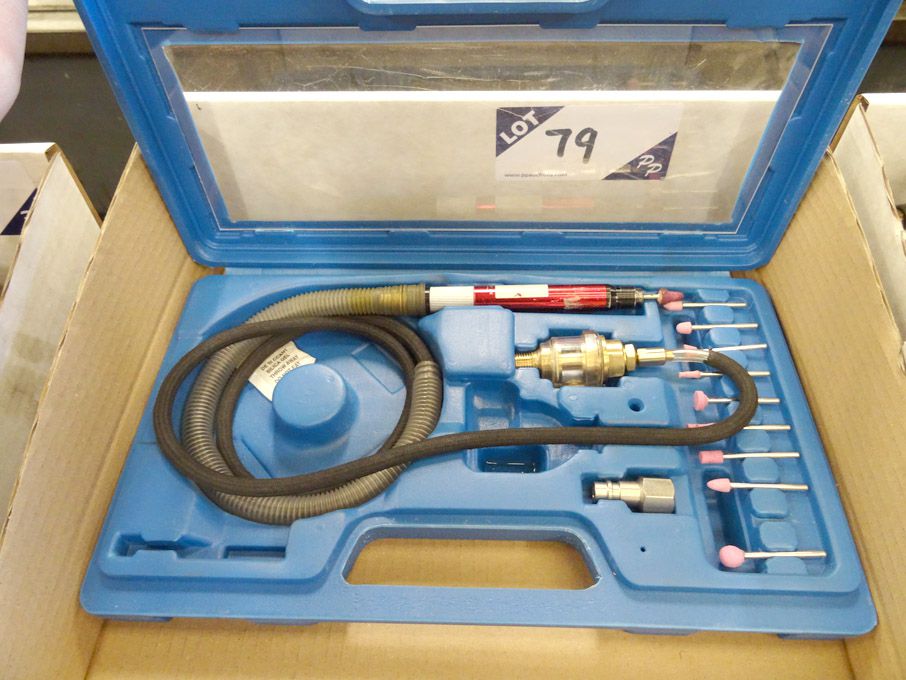 Fengda AT-3170 air grinder with equipment in case