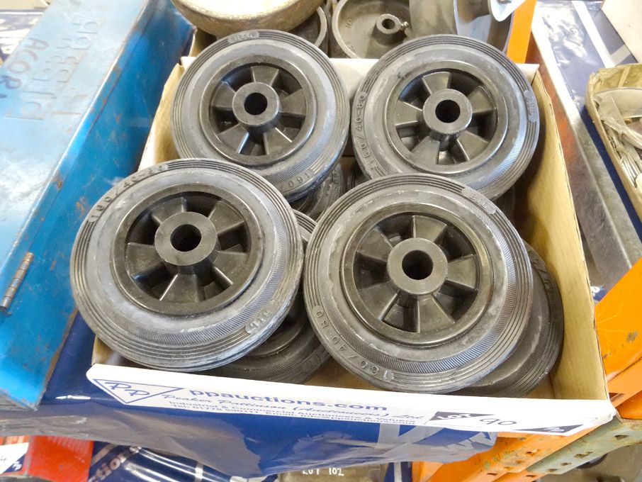 8x BIL 160/40-80 plastic wheels