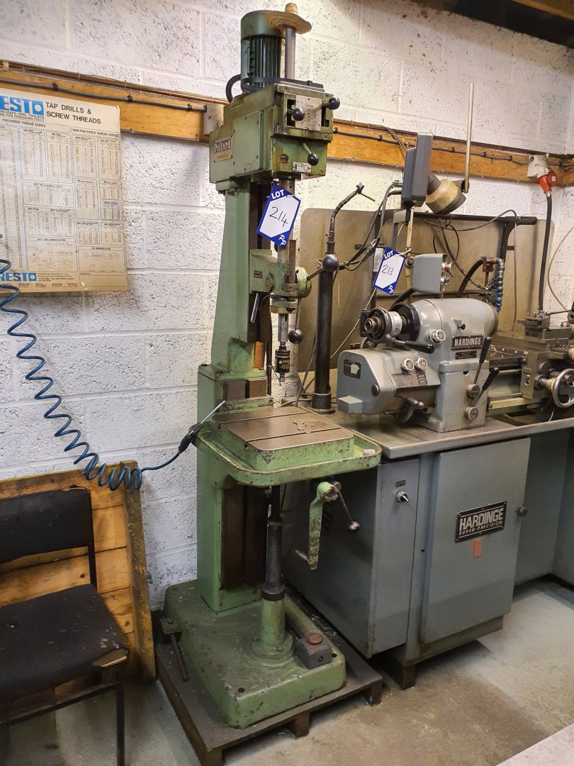 Pollard 150A/1 single spindle pillar drill, 113-14...