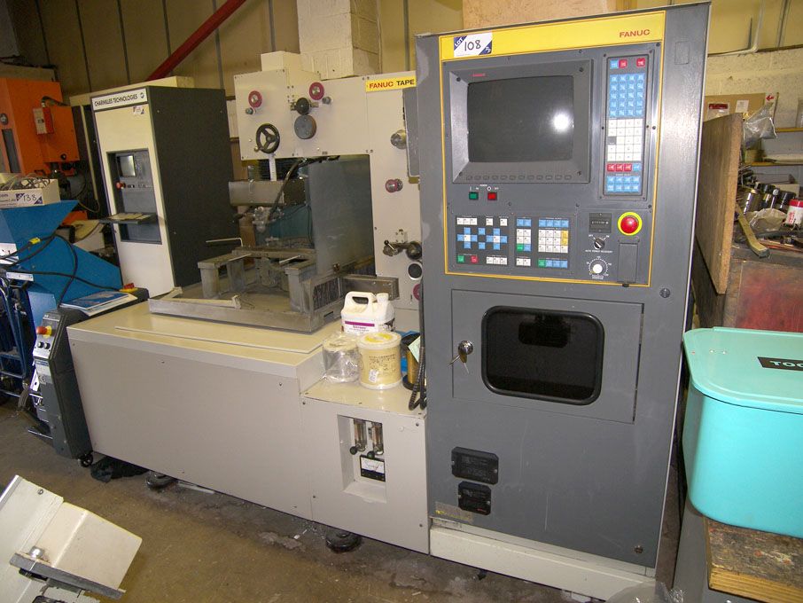 Fanuc Tape Cut-Model Q wire eroder, Fanuc control,...