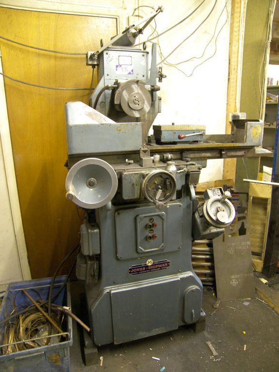 Jones & Shipman 540P surface grinder, power feed,...