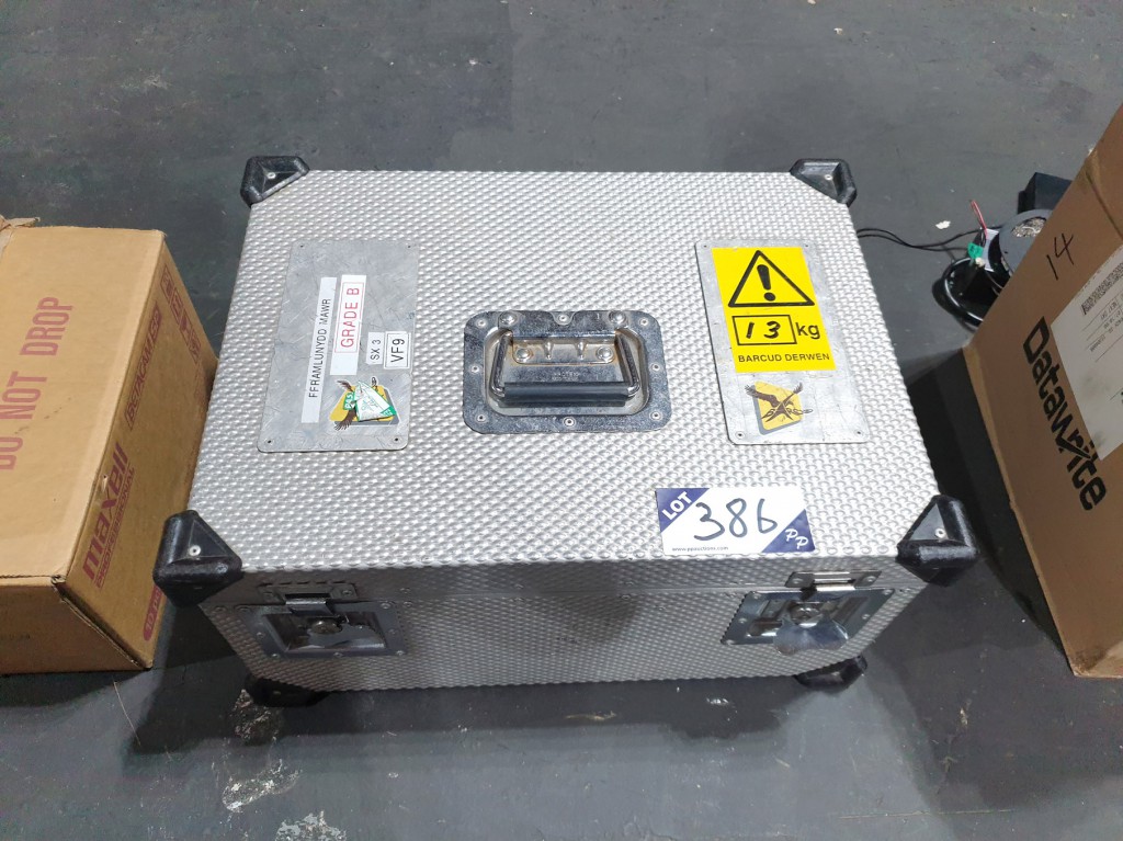 Aluminium transit case, 510x380x250mm