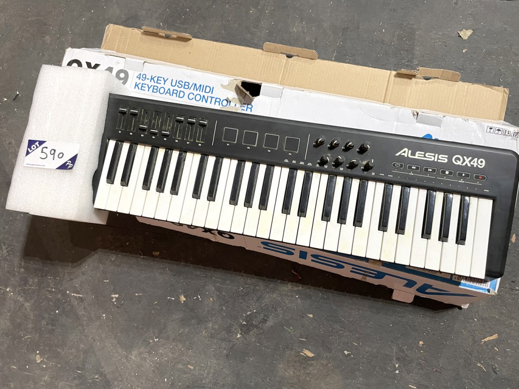 Alesis QX49 USB / midi keyboard control
