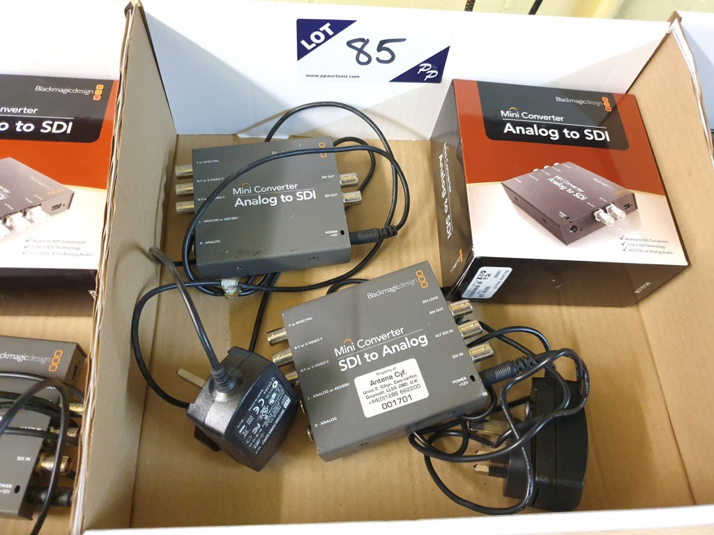 Blackmagic Design audio to SDi mini converter, Bla...