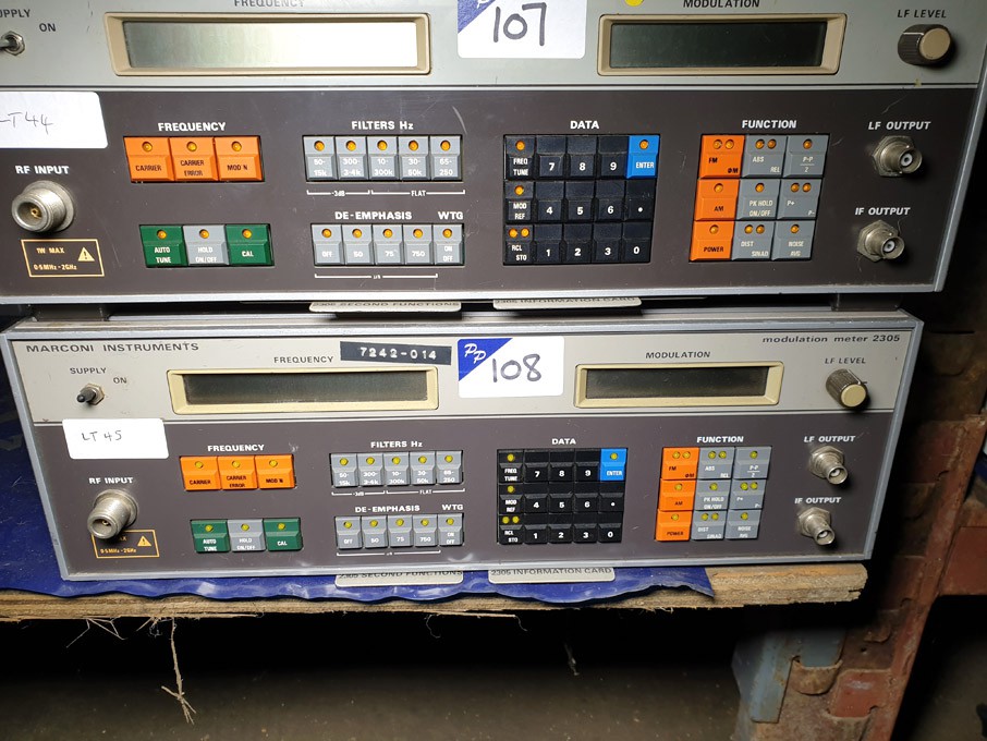 Marconi 2305 modulation meter