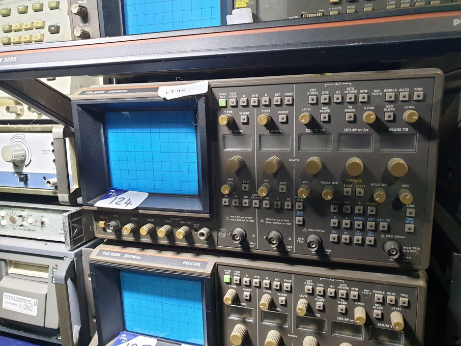 Philips PM 3295 oscilloscope, 350MHz