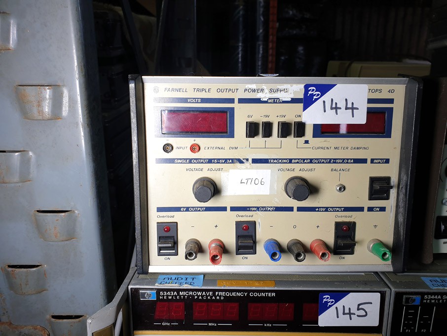 Farnell 4D triple output power supply