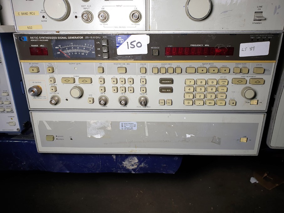 HP 8673C synthesised signal generator