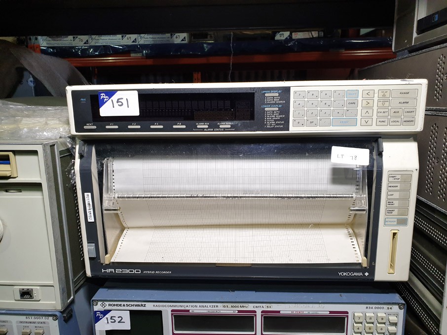 Yokogawa HR2300 hybrid recorder