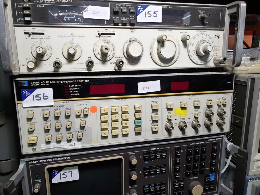 HP 3708A noise & interference test set