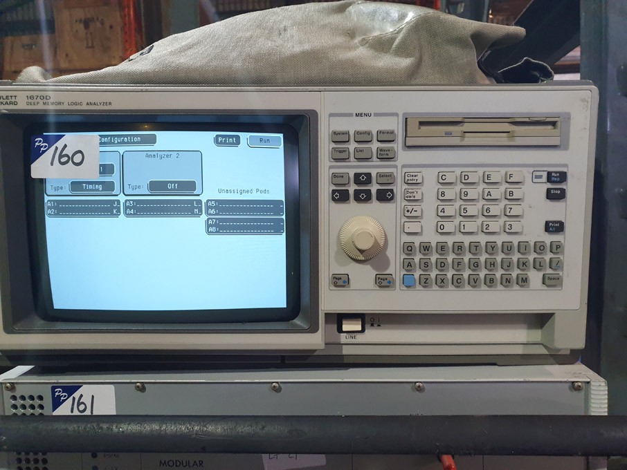 HP 1670D deep memory logic analyser