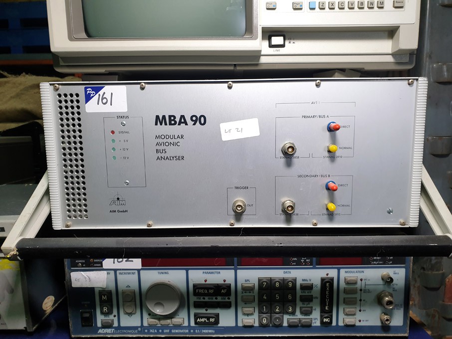 Aim MBA90 modular avionic bus analyser