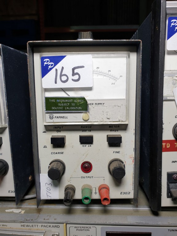Farnell E30-2 stabilised power supply