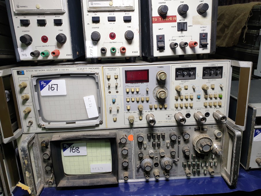 HP 8754A network analyser