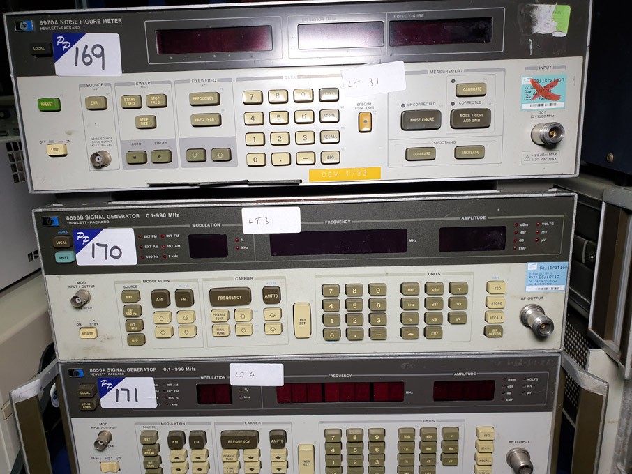 HP 8656B signal generator, 0.1-990MHz