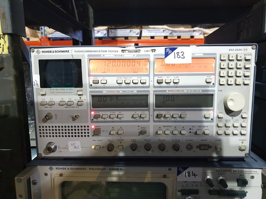 Rohde & Schwarz 802.2020.54 radio communications t...