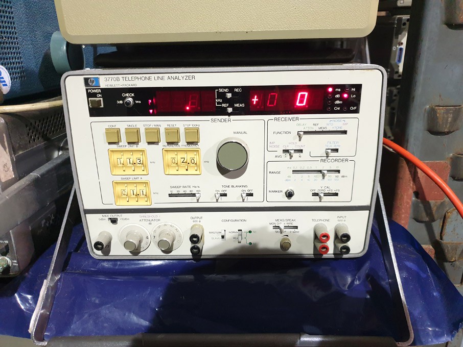 HP 3771A data line analyser