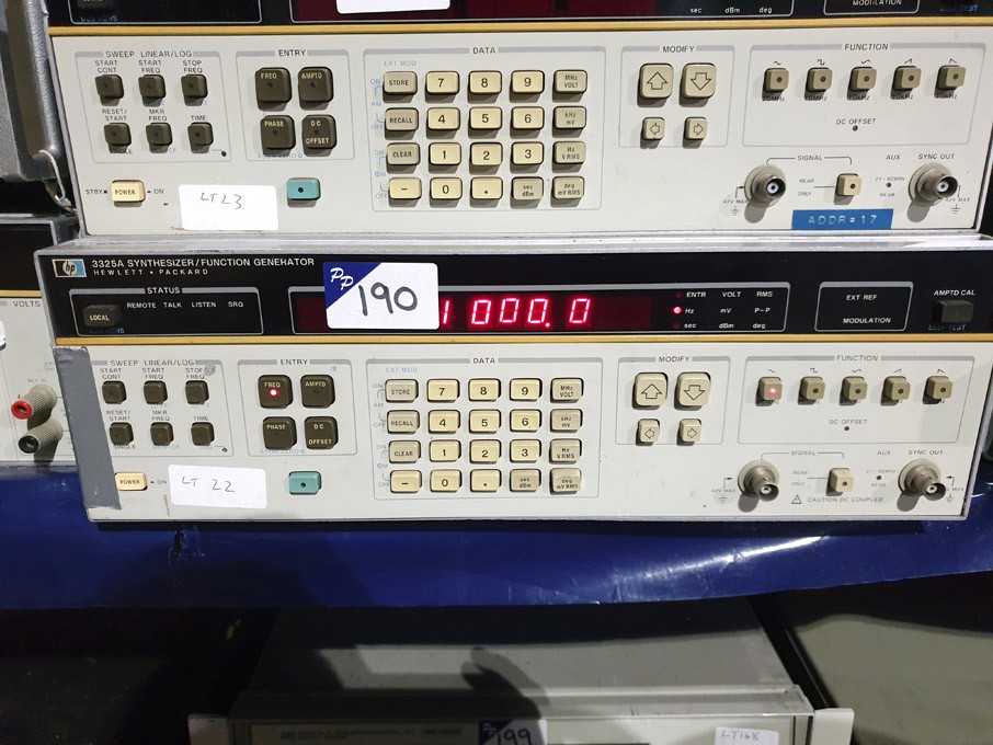 HP 3325A synthesiser / function generator