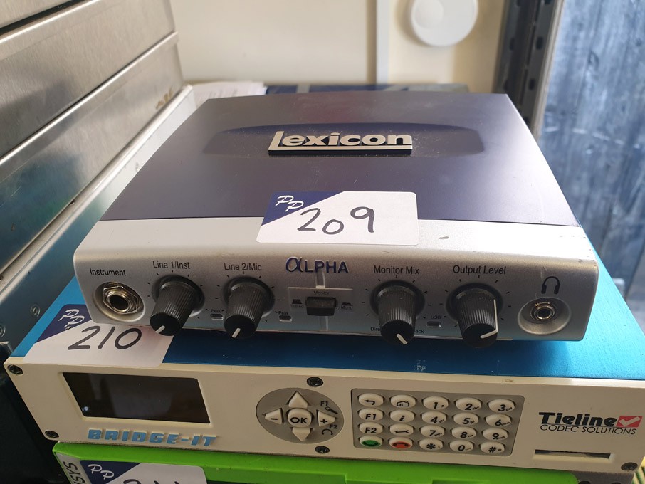 Lexicon alpha v mix unit