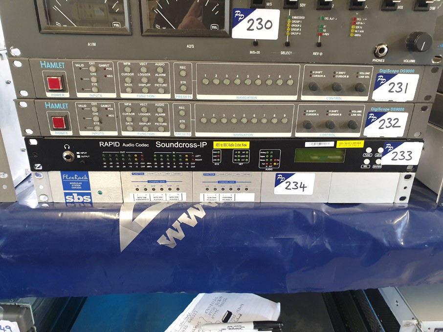 SBS flexrack modular system chassis